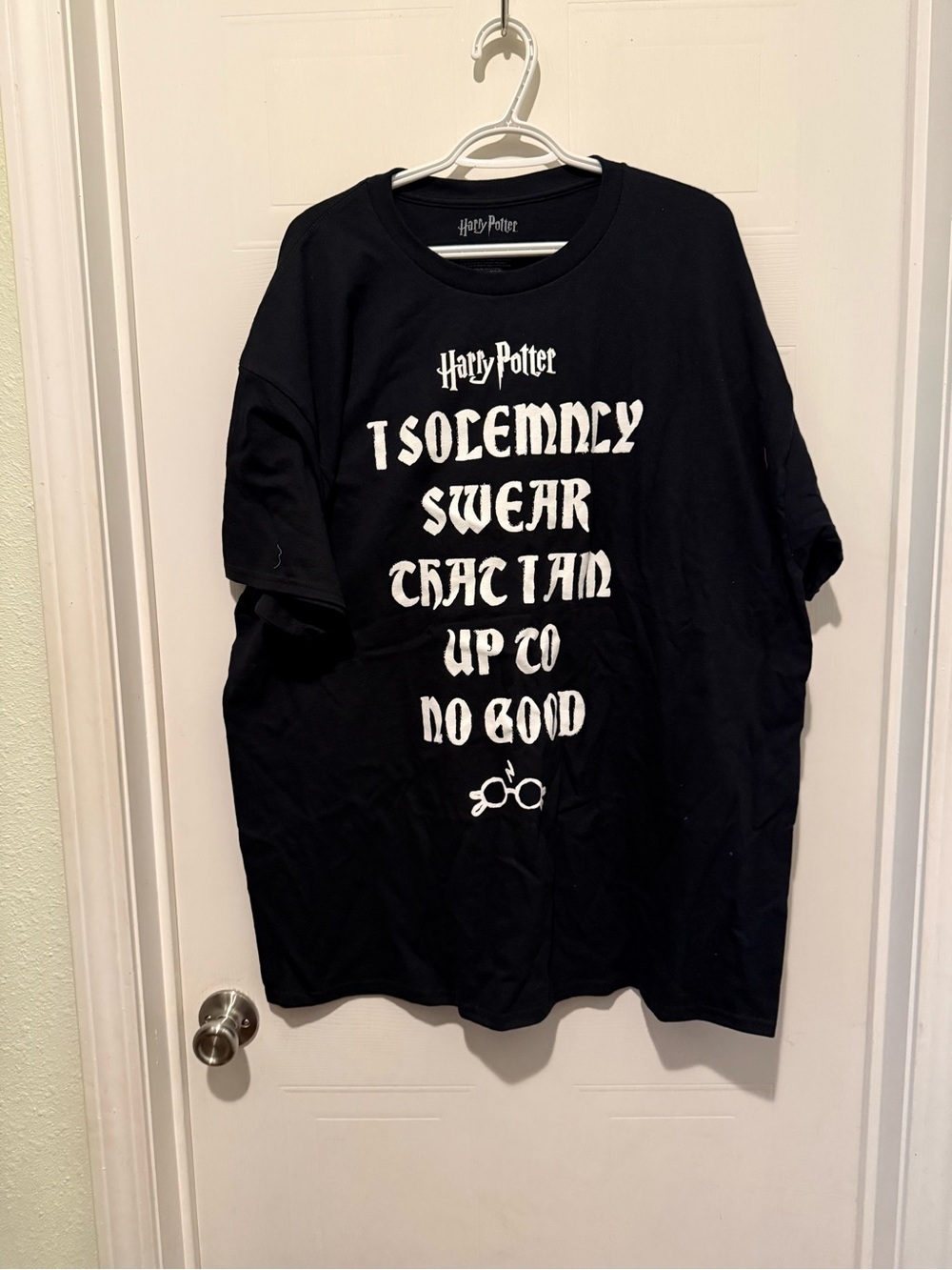 Harry Potter Black Graphic Tee - I Solemnly Swear